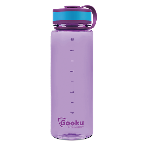 Gooku - Germ Repellent Water Bottle, 500ml (抗菌水樽, 500亳升) (四款顏色可供選擇)